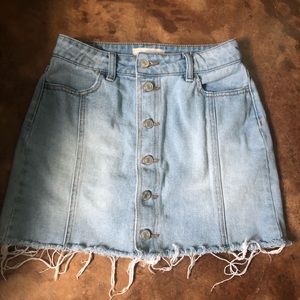 Jean skirt